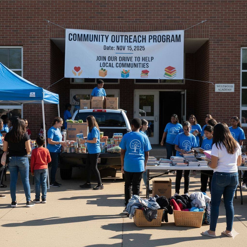 Community outreach gathering